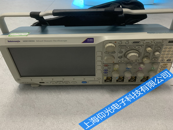 泰克MDO-3034示波器進不去測試界面故障維修檢測,泰克MDO-3034示波器進不去測試界面故障維修方法